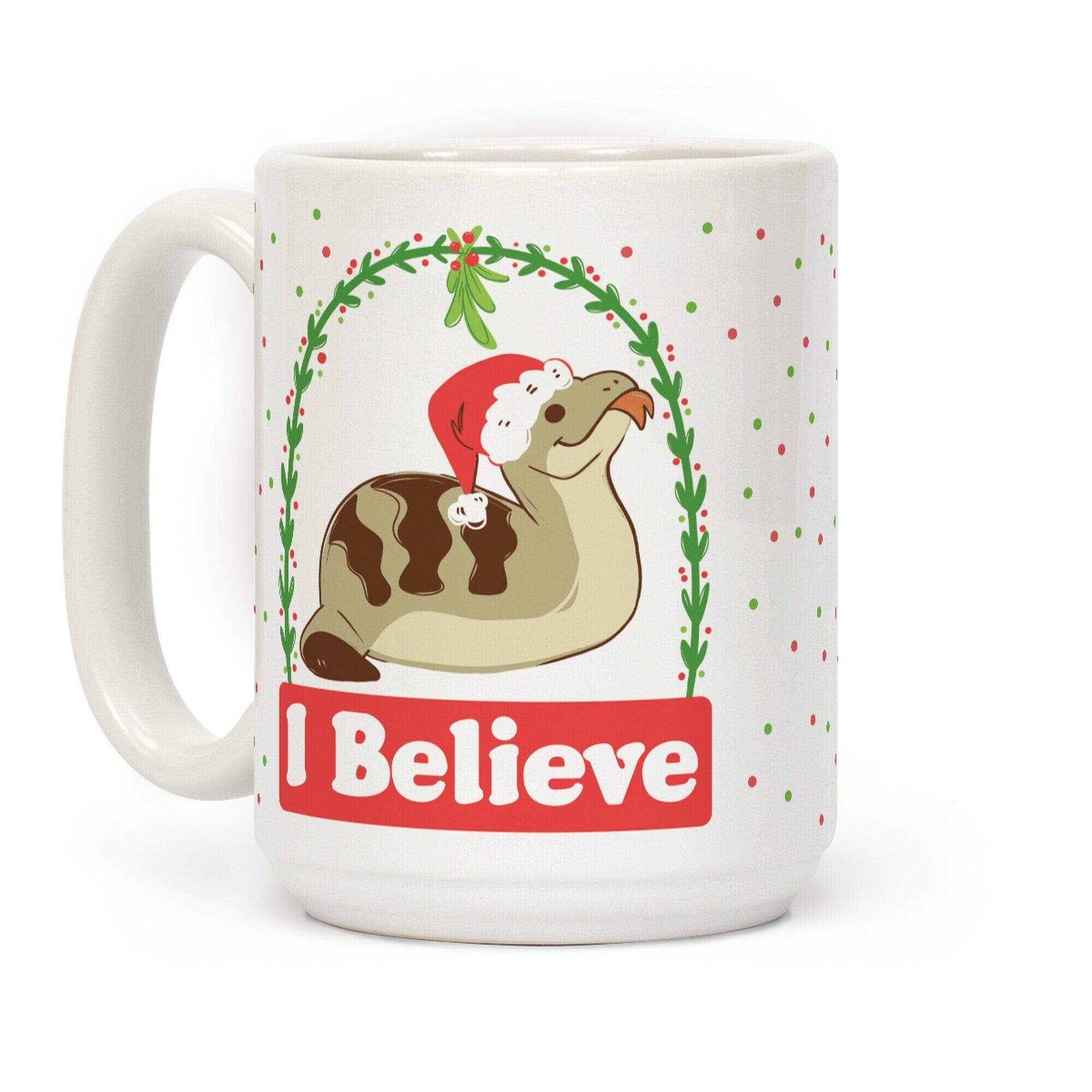 I Believe in the Christmas Tsuchinoko Coffee Mug